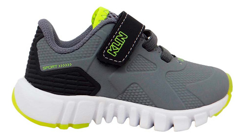 Tenis Klin Jump 244025000 Para Niños-gris Claro