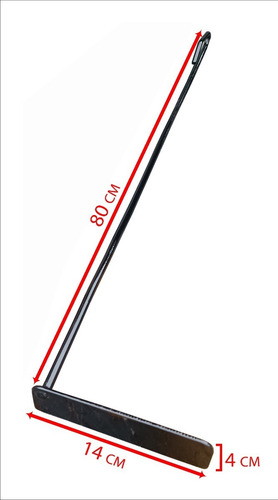 Imagen 4 de 5 de Kit Asador Fogon Brasero - Pala + Atizador 80cm 8mm Brasas®