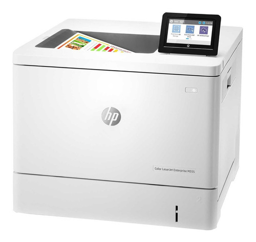 Impresora Hp M 555 Dn Laser A Color Doble Cara Red Toner