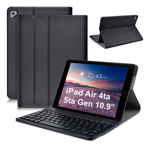 Case C/ Teclado Bluetooth @ iPad Air 4th Gen 10.9 Inch 2020