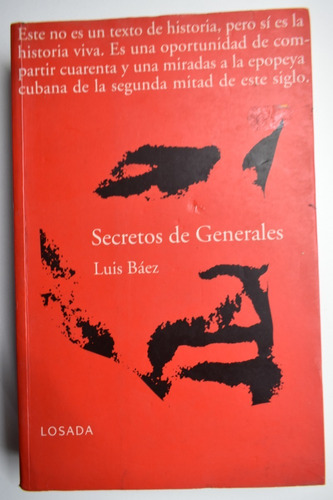 Secretos De Generales Luis Báez                         C150