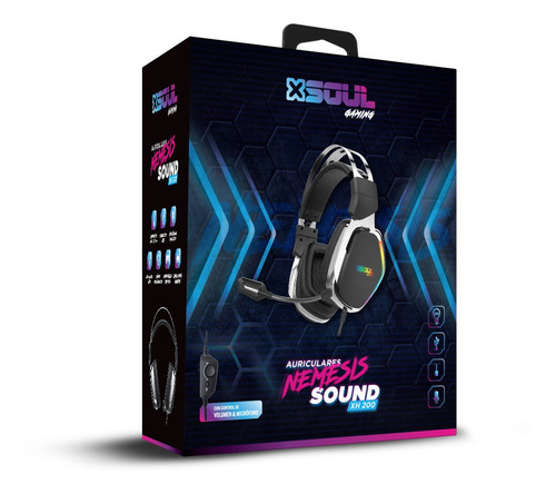 Auricular Gamer Pc Ps4 7.1 Luces Led Rgb Microfono Play Ps5