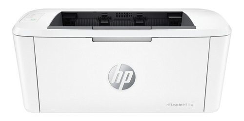 Impresora simple función HP LaserJet M111w con wifi blanca 110V - 127V