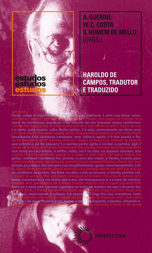 Haroldo De Campos, Tradutor E Traduzido, De Guerini, Andreia. Costa, Walter Carlos. Mello, Si. Editora Rocco, Capa Mole Em Português, 2019