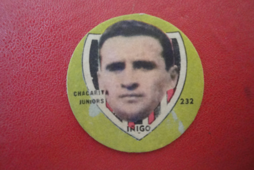 Figuritas Idolos Año 1962 Iñigo 232 Chacarita Juniors