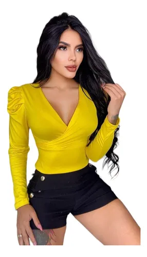 Blusa Amarilla Mujer MercadoLibre