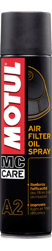 Lubricante Filtro De Aire Motul Air Filtrer Oil Spray 400ml