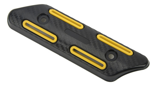 Protector Térmico De Tubo De Escape Amarillo Universal Para
