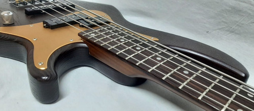 Baixo Aria Pro Ii 313bb/5 Detroit 5 Cdas Bourbon Barrel Destro Bourbon Barrel Fosco 5 (Usado)