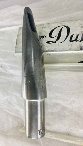 Boquilha Sax Baritono Metal Dukoff D8 Produto Novo Amassado