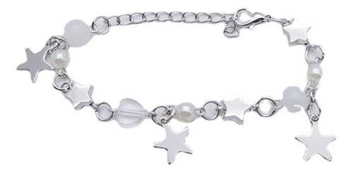 (3 #mold) Pulsera Con Cuentas Y2k Star Hecha A Mano, Joyería