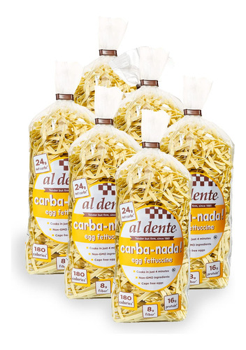 Al Dente Carba-nada Huevo Fettuccine,, 10-ounce Bolsas (pack