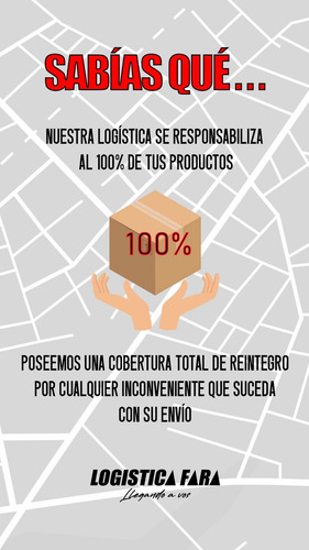 Imagen 2 de 5 de Logística Fara . Factura A. Todas Las Zonas. Promocion Flex
