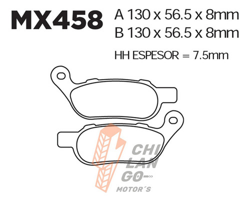 Balatas Tra. Hd Flstsb 1340 Softail Cross Bones 08-11