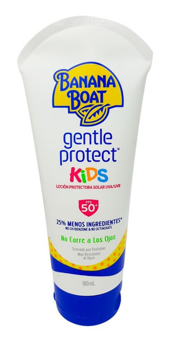 Protetor Solar Banana Boat Gentle Protect Kids Fps 50 180ml