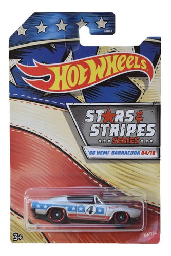Hot Wheels Stars & Stripes Series Modelo A Elegir