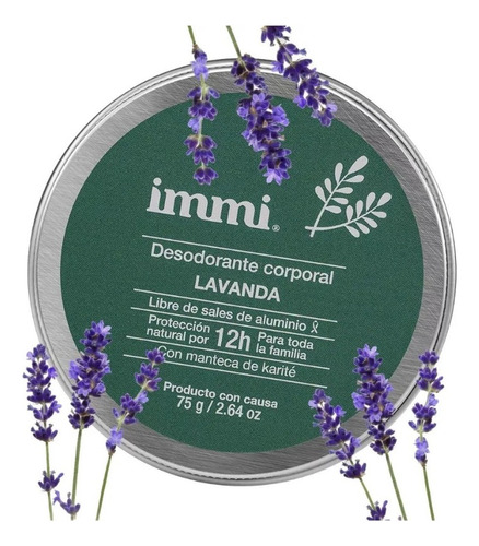 Desodorante Immi Lavanda 75g
