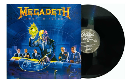 Megadeth Rust In Peace Lp Vinilo