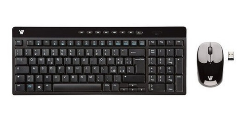 Teclado Mouse Inalambrico Kit Combo Pc Laptop Computadora