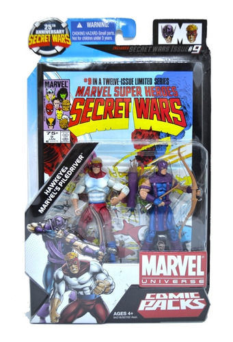 Marvel Universe Hawkeye Vs Piledriver Figuras