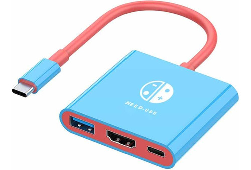 Adaptador Tipo C A Hdmi Para Nintendo Switch Docking Station