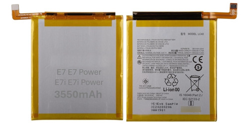 Bateria Pila Para Motorola E7 E7i Power 3550 Mah Repuestos