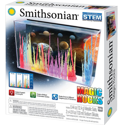 Kit De Rocas Mágicas Del Espacio Smithsonian Juego Educativo