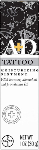 Crema Hidratante Para Tatuajes A+d Importado