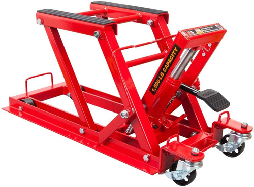 Imagen 1 de 6 de Gato Hidraulico Para Moto De 1500 Libras Motocicletas