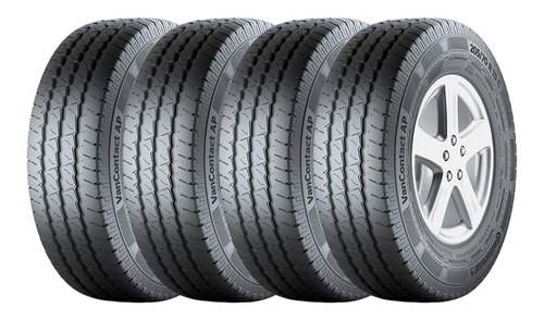 Kit X4 Cubiertas 205/70r15 106r Continental Vanco Contact Ap