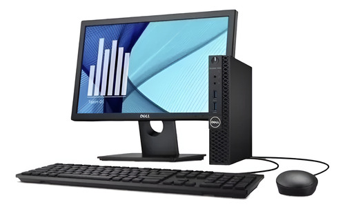 Mini Pc Intel I7 --8gb En Ram Monitor 22- 256gb Ssd (Reacondicionado)