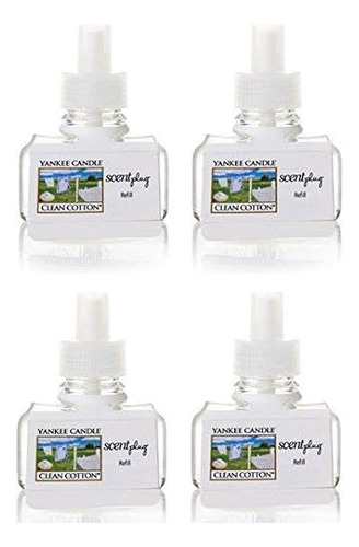 Clean Cotton Scentplug Refill 4-pack
