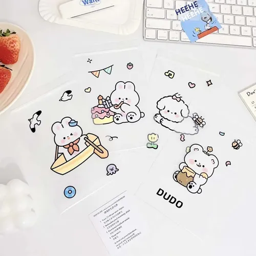 Bolsa Reutilizable Para Snacks Con Diseño De Animales