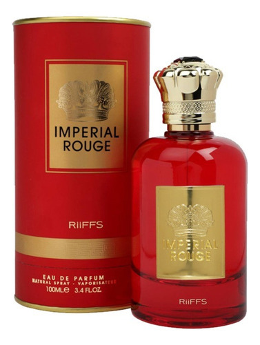 Perfume Imperial Rouge Eau De Parfum Riiffs para mujer, 100 ml