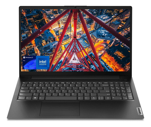 Notebook Lenovo I3-1315u 16gb 512gb Ssd 15,6 Fhd W11 Pro Color Negro