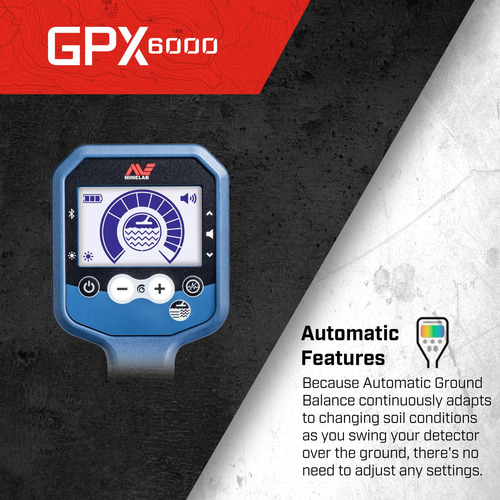 Minelab Gpx 6000 Detector De Oro 17 Pulgadas Mmg