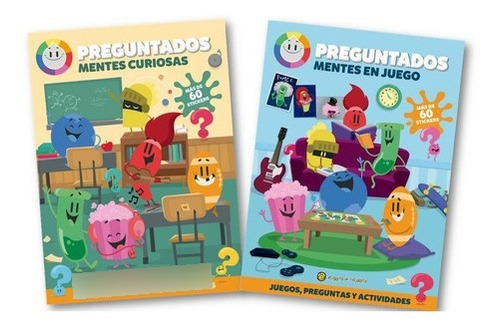 ** Combo 2 Libros Preguntados ** Juegos Y Actividades