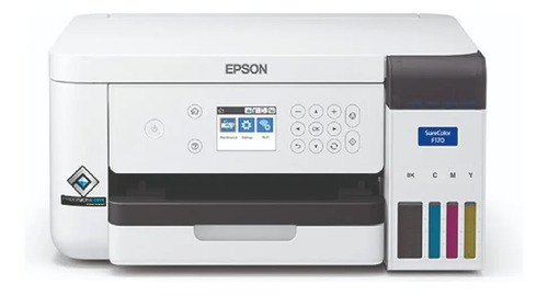 Impresora Epson Sublimación Surecolor A Color Con Wifi F170 Blanco