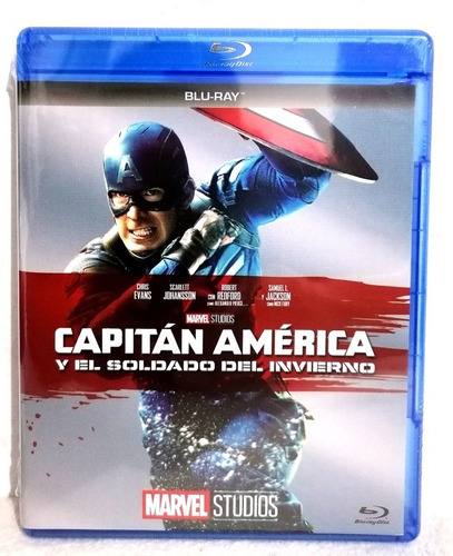 Capitan America Y El Soldado Del Invierno Marvel Blu-ray 