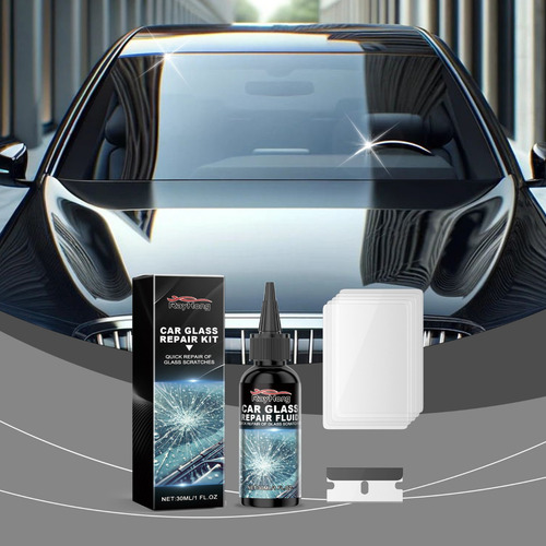 Kit De Fluido De Reparación De Parabrisas Delantero De Autom