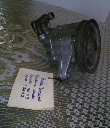 Oferta Bomba De Dirección Hidráulica Honda Accord Año 90-93.