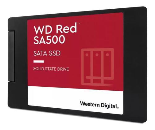 Disco Interno Ssd 2.5  Western Digital Red Sa500 Nas 500gb