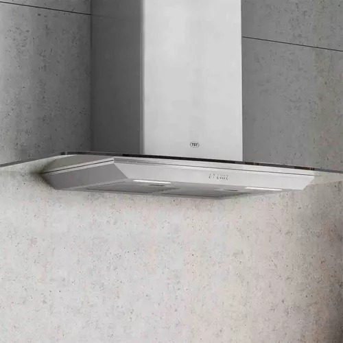 Imagen 3 de 8 de Extractor Purificador Cocina Tst Tamel Inox Y Vidrio 51x60