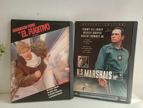 Películas El Fugitivo + U.s. Marshals En Dvd (Usado)