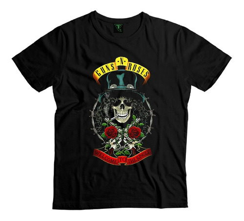 Polera Guns N Roses Welcome To The Jungle Unisex Algodón