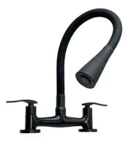Comprar Grifería Cocina Canilla Doble Comando Mozart Seúl Cono 7083