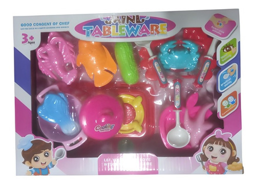 Set De Cocina Chef Para Niños Y Niñas Juguete - Cocinita