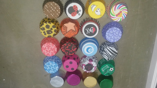 Pirotines Cupcakes Y Muffins X500 Unid Cotillon Sergio Once