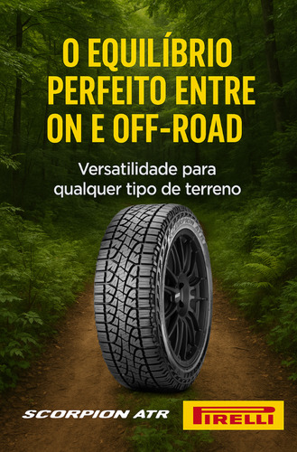 Pneu 205/60r15 Scorpion Atr 91h Asfalto Estrada De Terra
