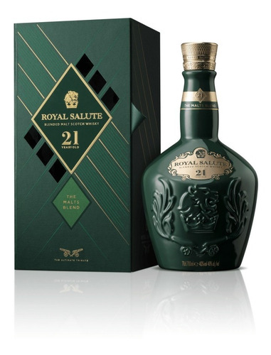 Whisky Escocês Royal Salute The Malts Blend 21 Anos 700ml